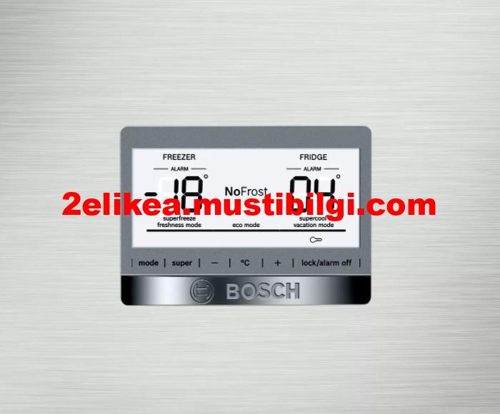 Defolu Bosch KGA76PIF0N Serie 8 Alttan Donduruculu Buzdolabi 3