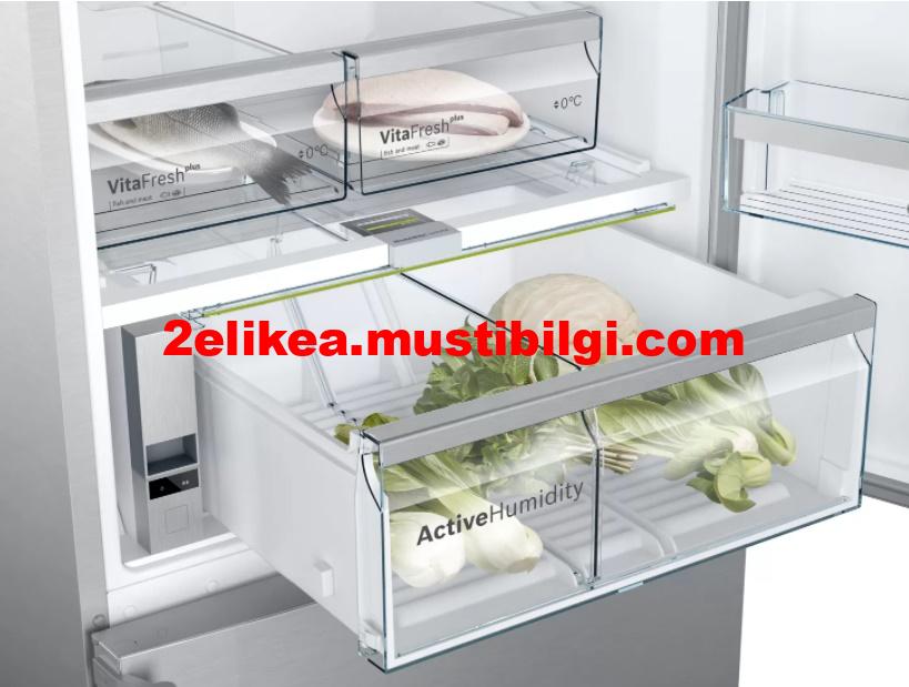 Defolu Bosch KGA76PIF0N Serie 8 Alttan Donduruculu Buzdolabi 5