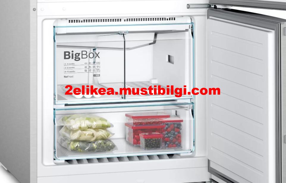 Defolu Bosch KGA76PIF0N Serie 8 Alttan Donduruculu Buzdolabi 6