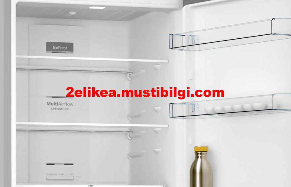 Defolu Spot Bosch KGN55VIF0N Alttan Donduruculu Inox Buzdolabi 4