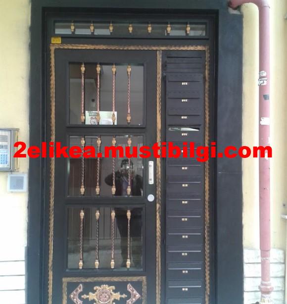 Çıkma bina giriş kapısı sağlam demirden imal edilmiş bina demir kapı FİYATI: 2500 TL