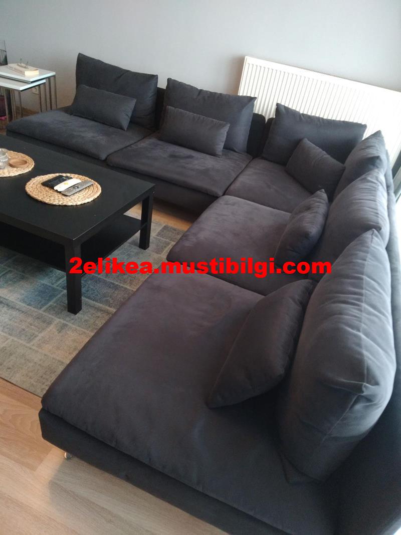 Çıkma tertemiz 2.el ikea Söderhamn 6 lı Köşe Koltuk