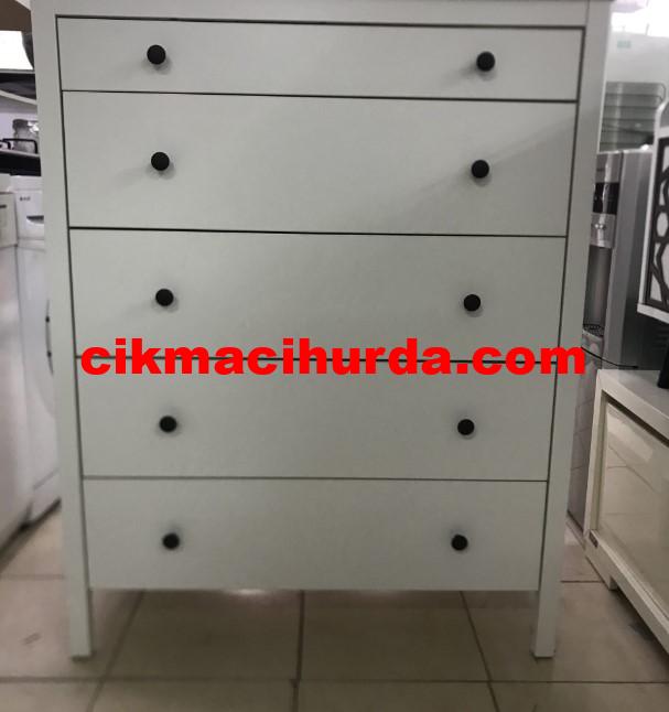 ikinci el 5 çekmeceli ikea şifonyer