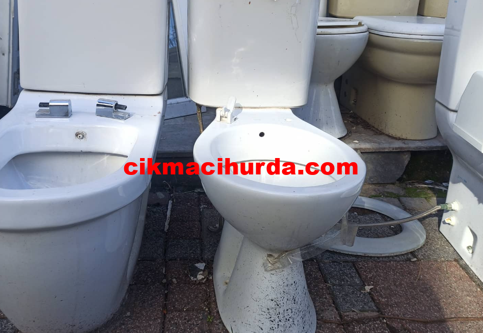 Çıkma klozet sıfır ayarında ikinci el klozet