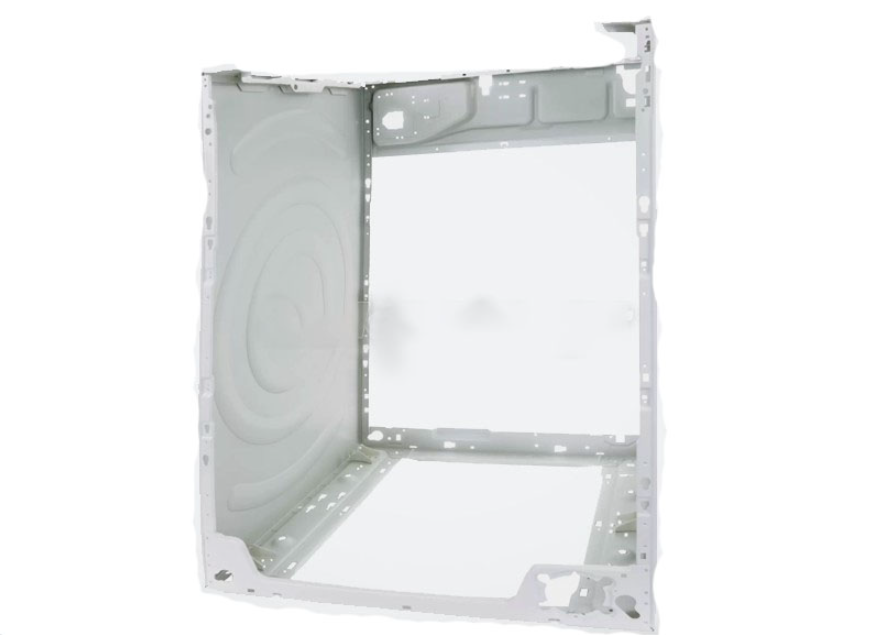 Çıkma çamaşır makinesi gövdesi Arka kapağı açınca amortisörün